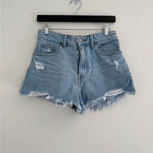 Dr Denim - Cut Off Jean Shorts - Size 28